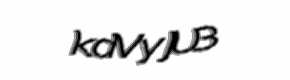 Security check image, please type the characters shown